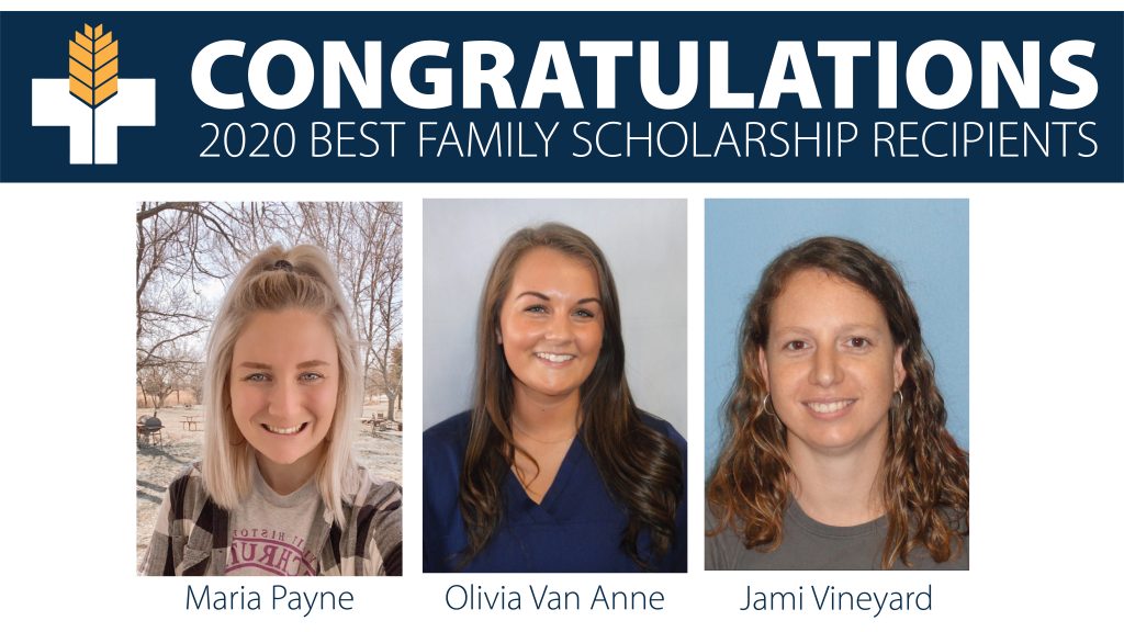 Local Healthcare Students Awarded Best Family Scholarship Coffeyville