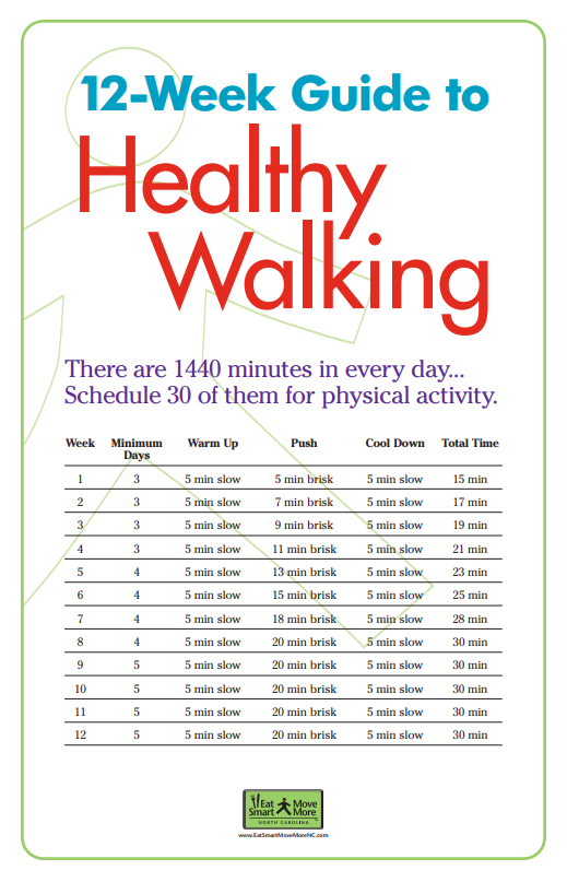 12 Week Guide to Walking