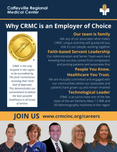 Why CRMC is an Employer of Choice